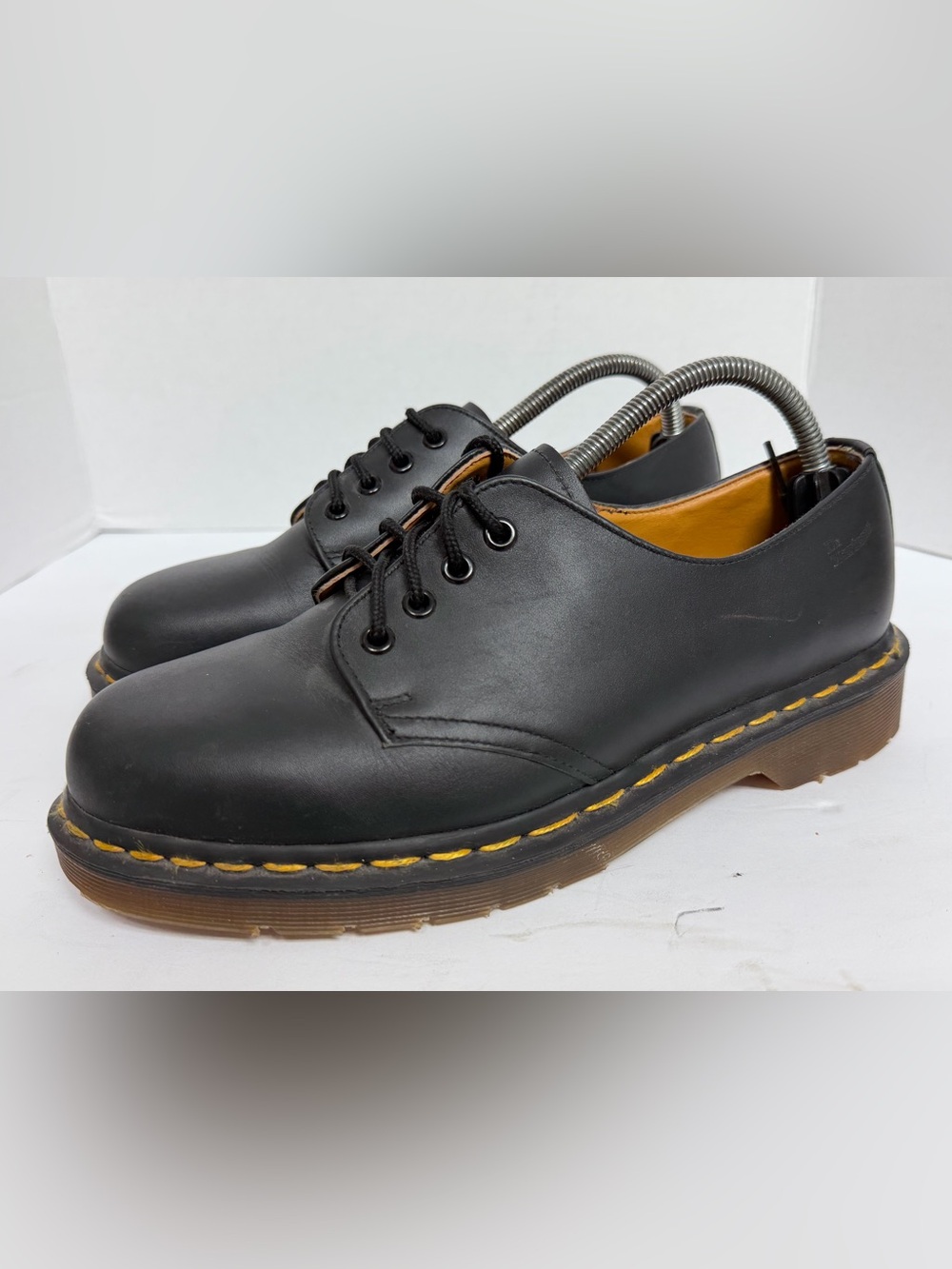 Dr Martens 1461 Made In England Oxford Shoes Brown Smooth Leather Men’s Size 10